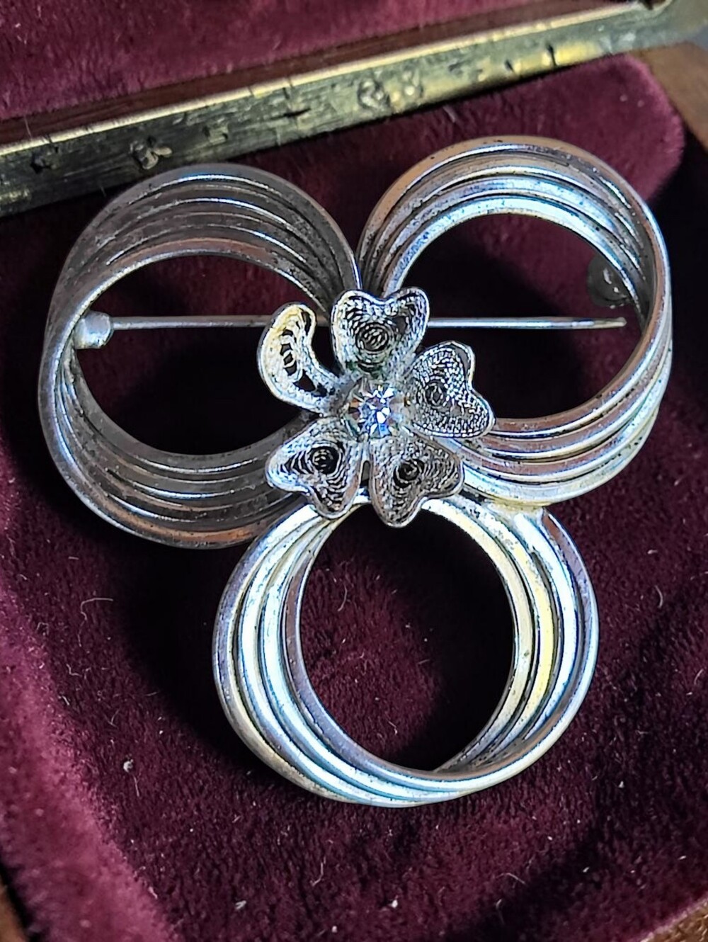 Vintage Sterling Carl-Art Modernist Style Brooch